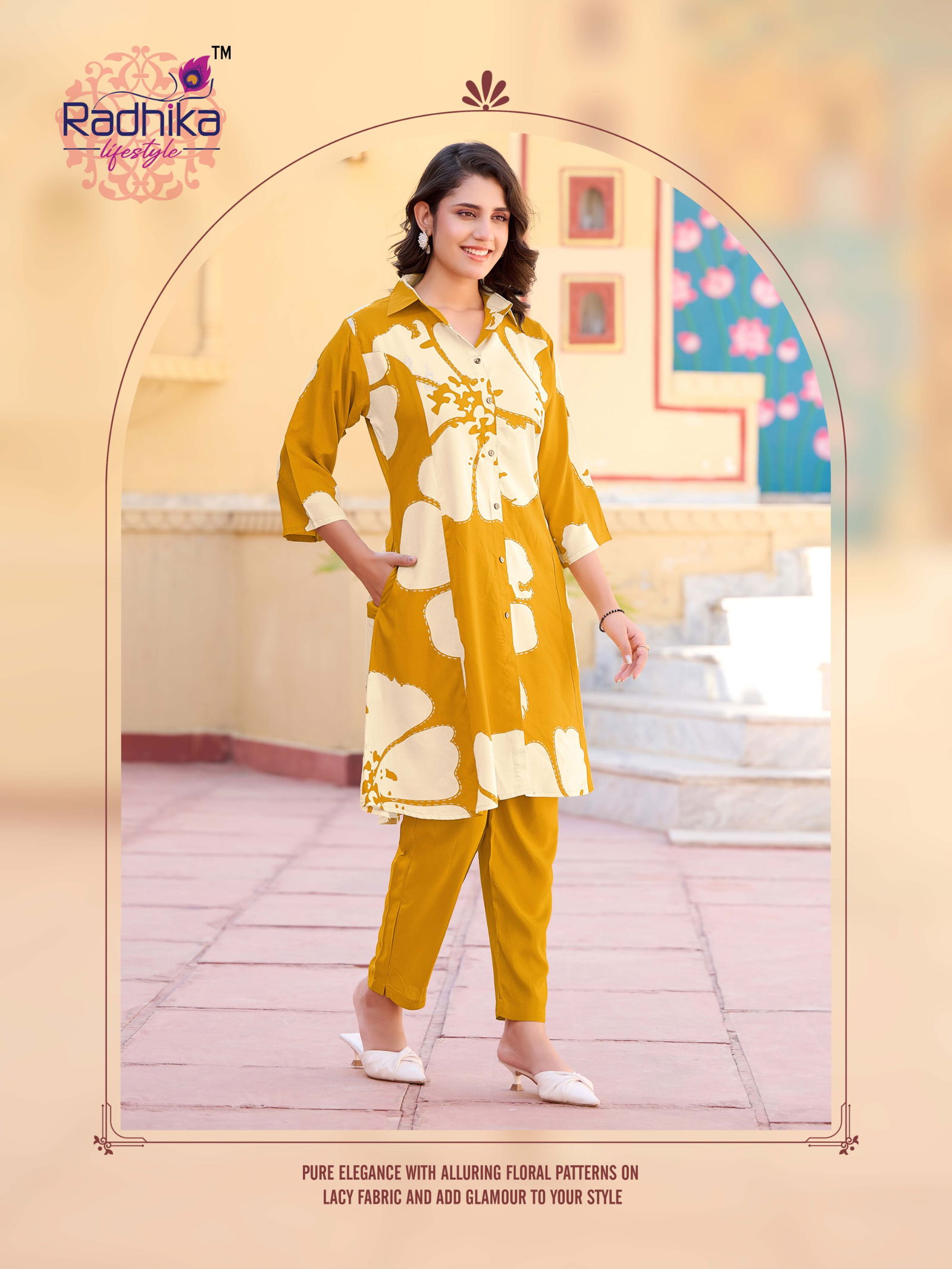 Zalak Vol 1 By Radhika Rayon Foil Printed Kurti With Bottom Wholesale Online